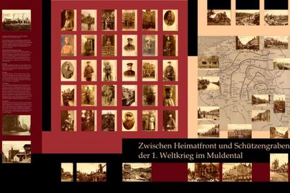 Grafikdesign Leipzig - Ausstellung 1. Weltkrieg - Grafikdesignerin Köstler in Leipzig Sachsen und Quedlinburg Sachsen-Anhalt